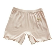 Ketyyh-chn99 Toddler Girls' Cotton Hipster Underwear Girls' Cotton Brief Underwear for 6-7 Years,Beige